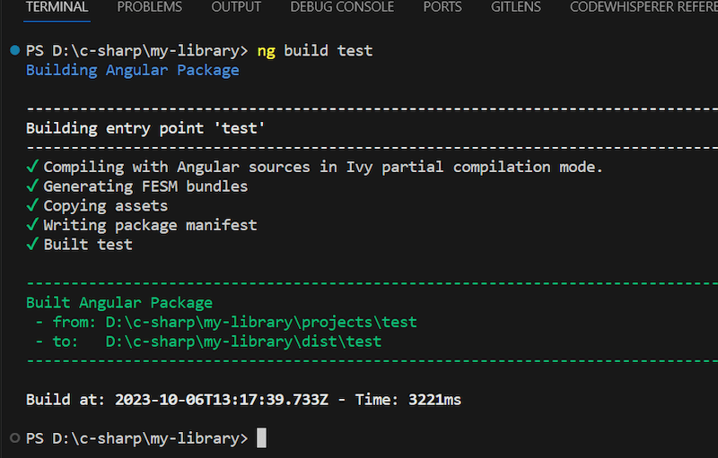 Build Your Angular Library
